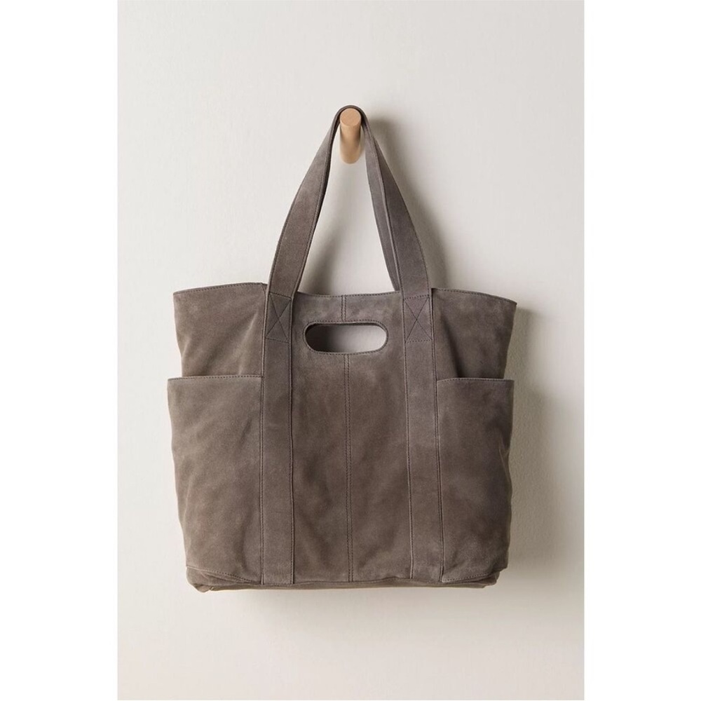 Free People Suede Caravan Tote NWT
